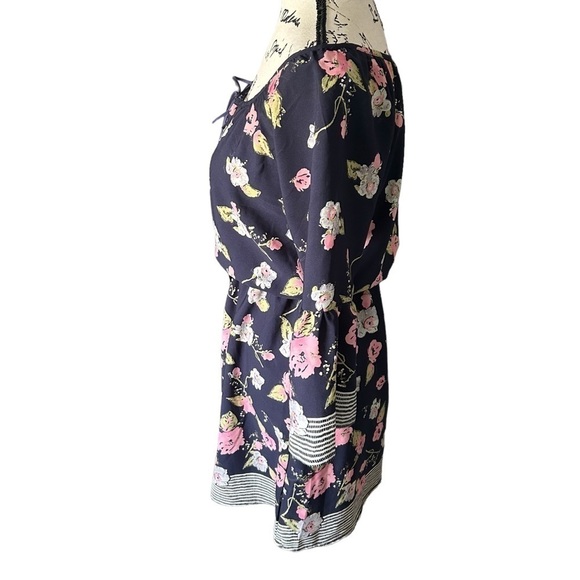 Le Lis Mid sleeve Midi Dress Sz Small - Picture 2 of 11